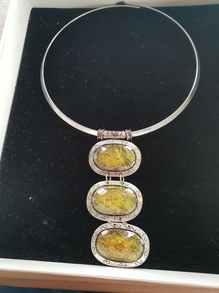 ketting, Ophalen of Verzenden, Zo goed als nieuw, Zilver, Overige materialen