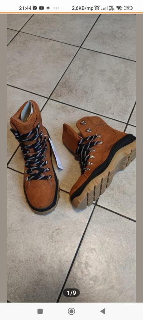 MONKL nieuwe staat mooie bots maat 40, Ophalen of Verzenden, Zo goed als nieuw, Zwart, Sneakers of Gympen