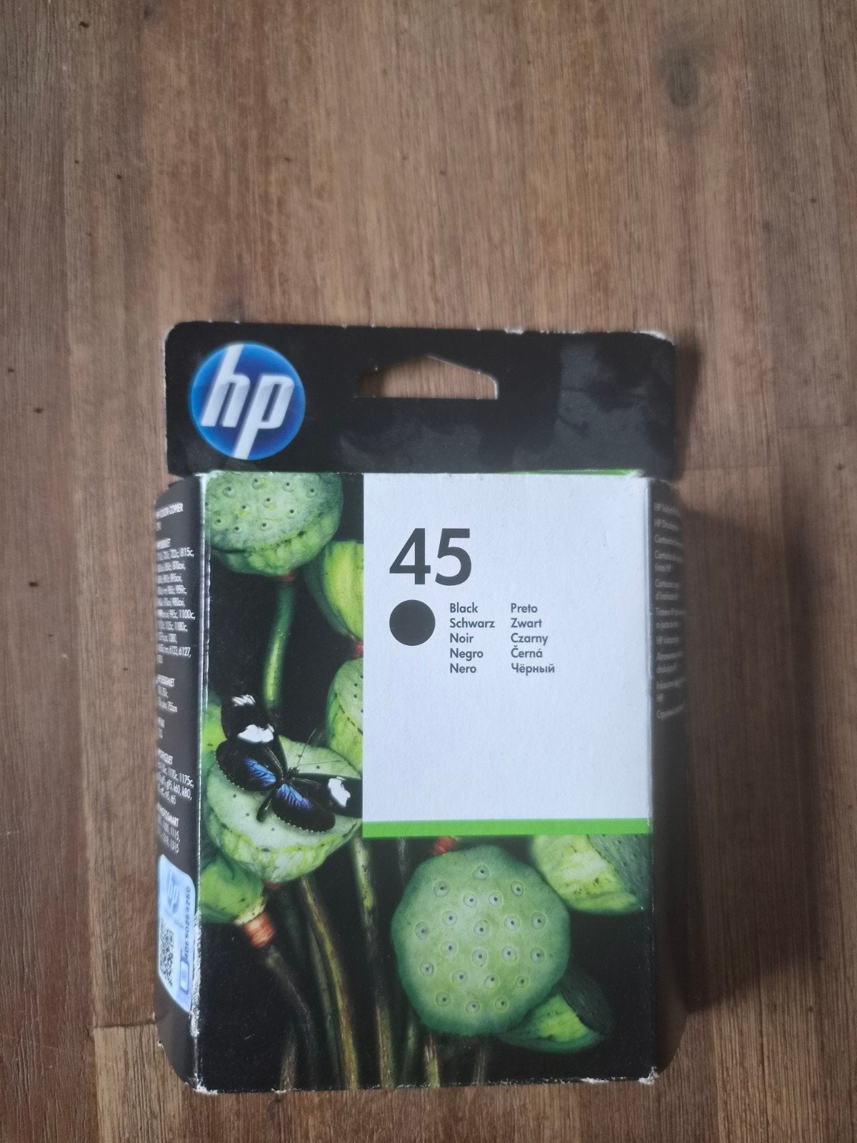 HP 45 Zwarte Inktcartridge - Nieuw in verpakking, Ophalen of Verzenden, Nieuw, Cartridge, HP