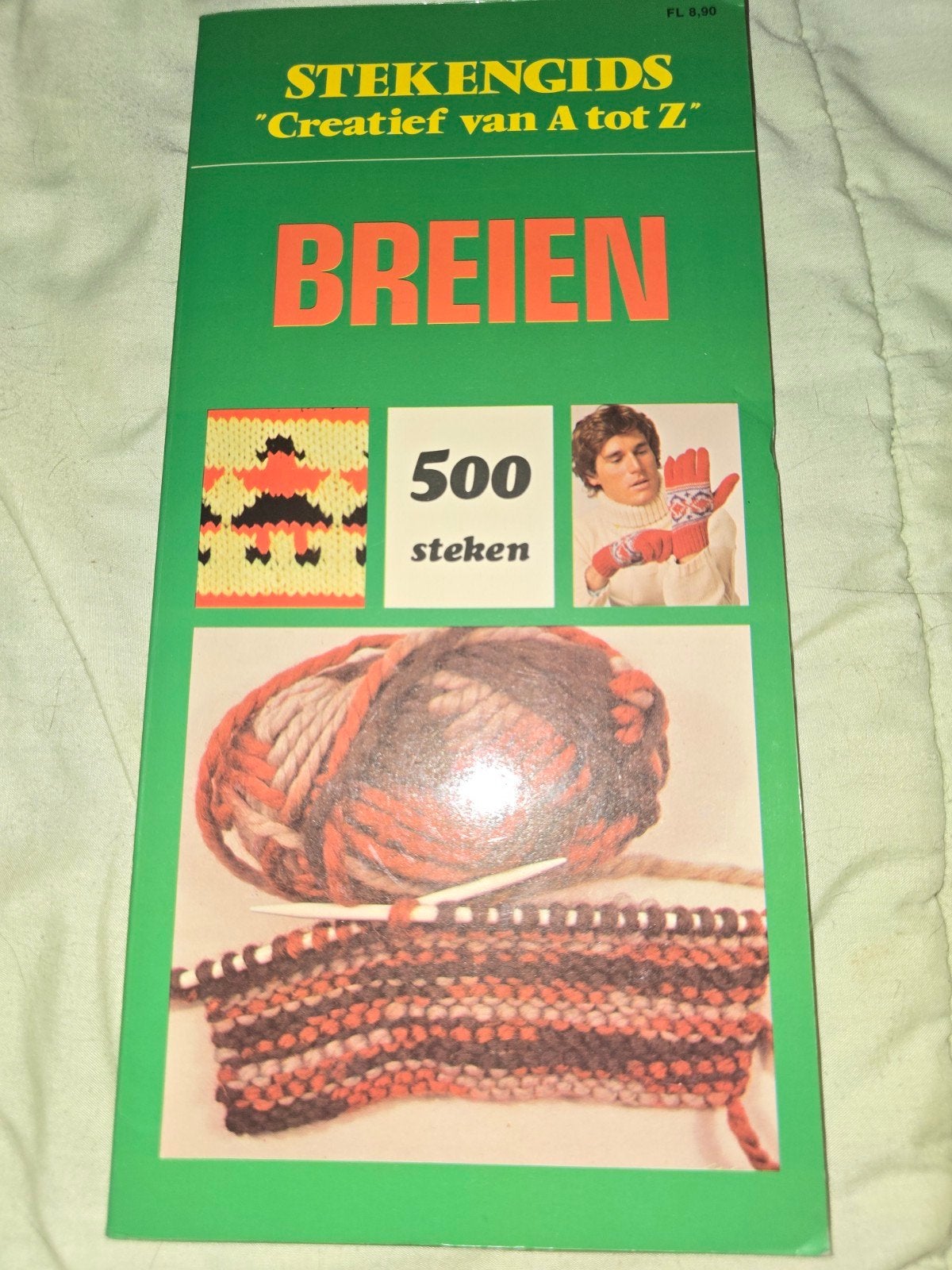 Stekengids Breien: Creatief van A tot Z - 500 steken, Ophalen of Verzenden, Zo goed als nieuw, Breien, Patroon of Boek