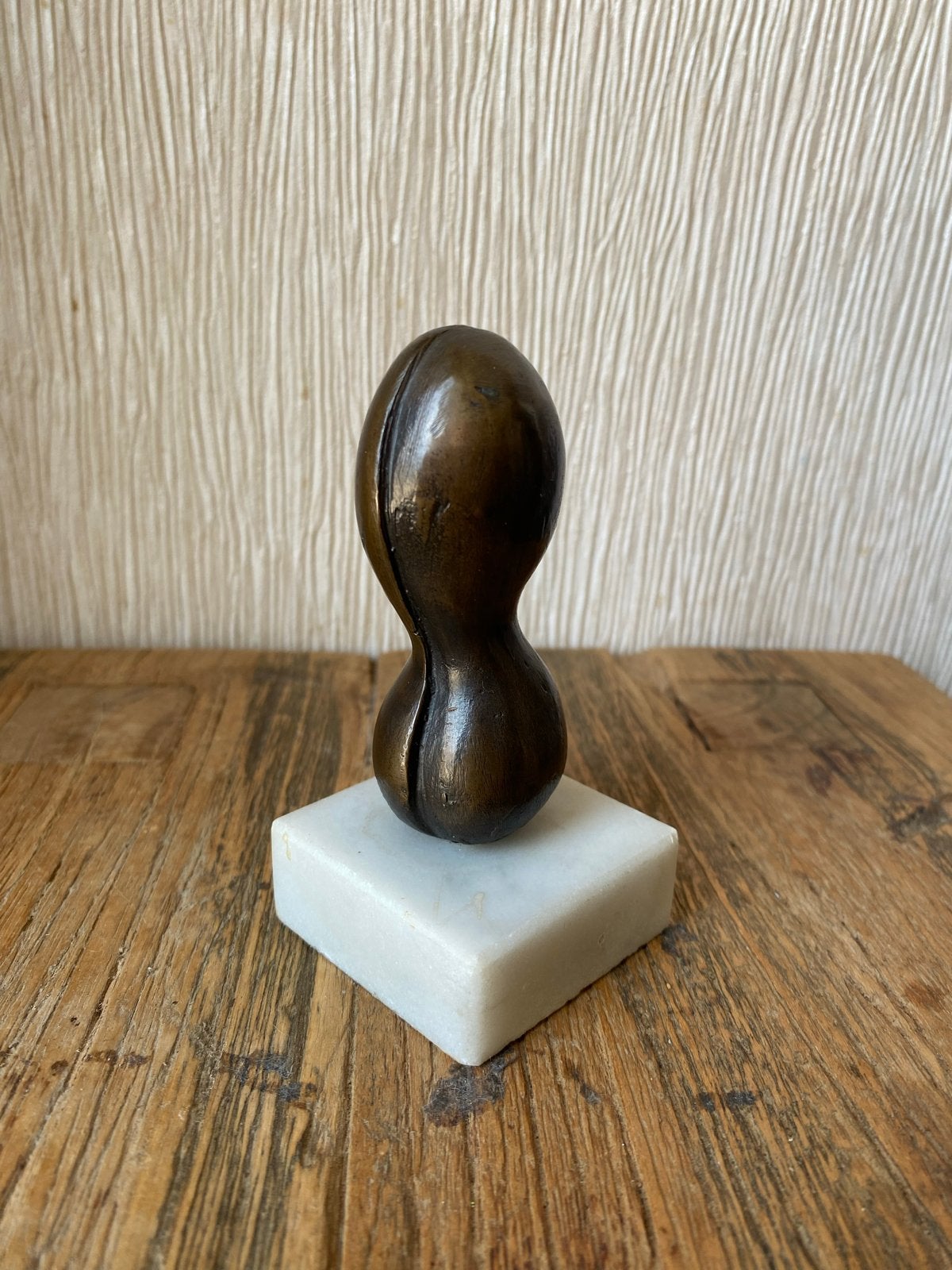 Bronzen sculptuur Schultheis, 10 cm hoog, Ophalen of Verzenden