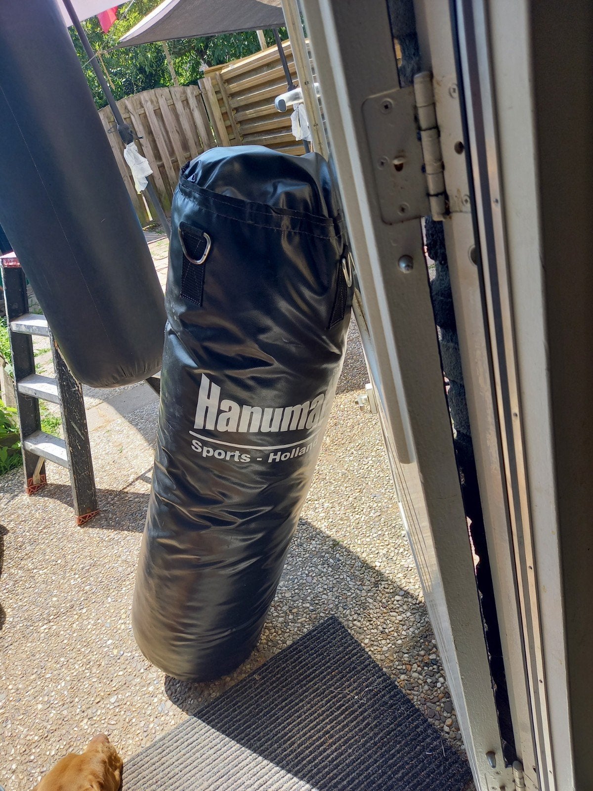 Hanumat bokszak, Sport en Fitness, Ophalen, Zo goed als nieuw, Bokszak
