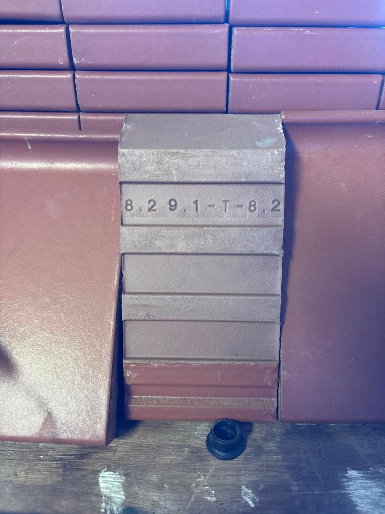 115 Roodbruine Raamdorpels - Nieuwstaat, Ophalen of Verzenden, Nieuw, Overige typen