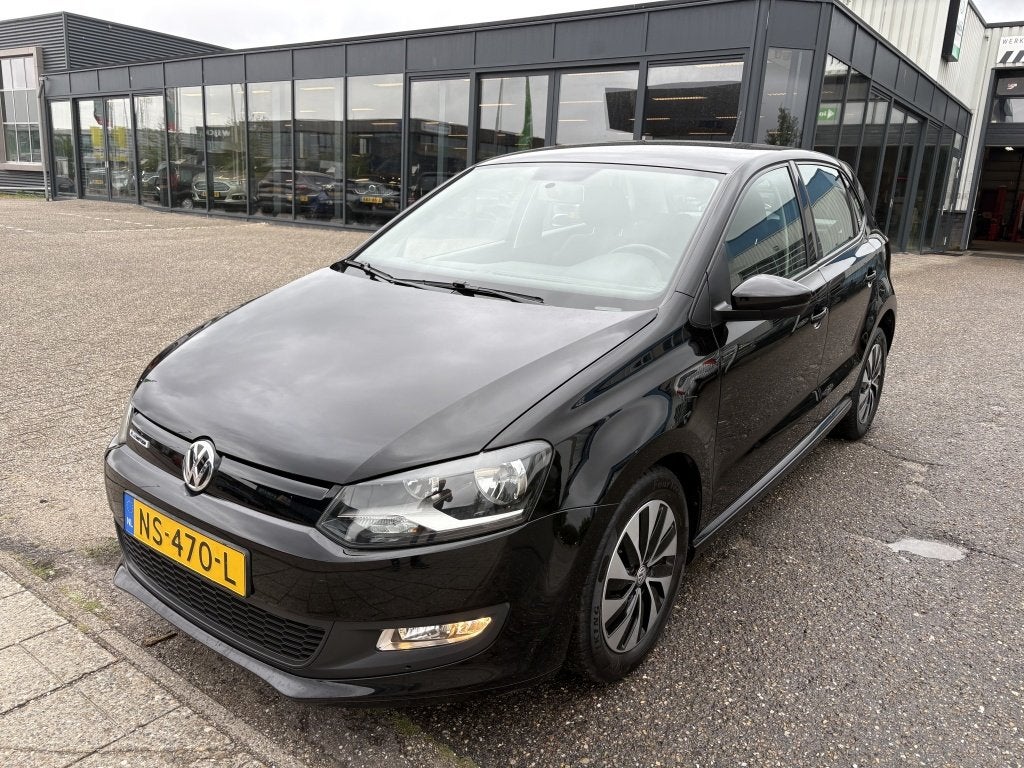 Volkswagen Polo 1.0 BlueMotion Edition | Bluetooth | LM velg, 12 maanden, Stof, 95 pk, Zwart