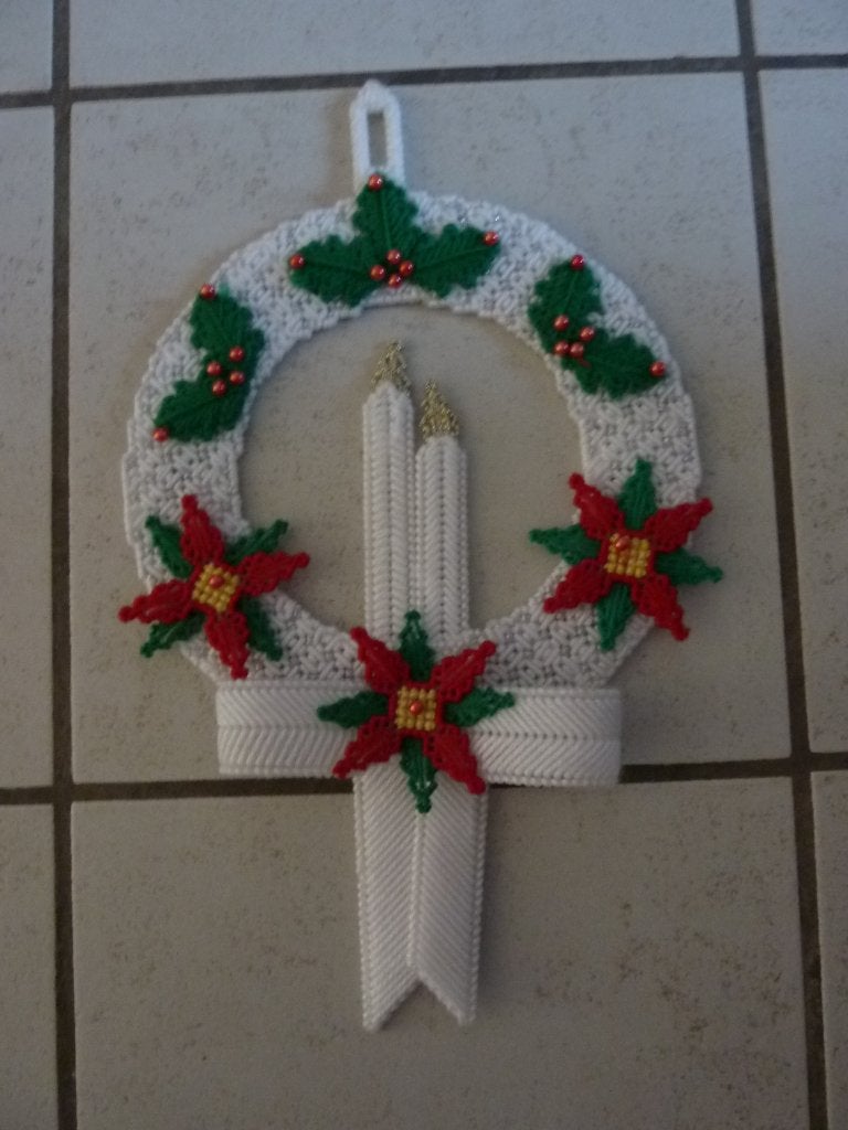kerst versiering, raam of deur hanger, Ophalen of Verzenden, Nieuw