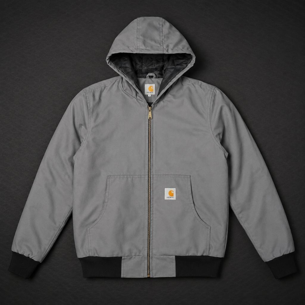 Carhartt Workwear Jacket Grijs | Maat M, Maat 48/50 (M), Carhartt, Ophalen of Verzenden, Zo goed als nieuw