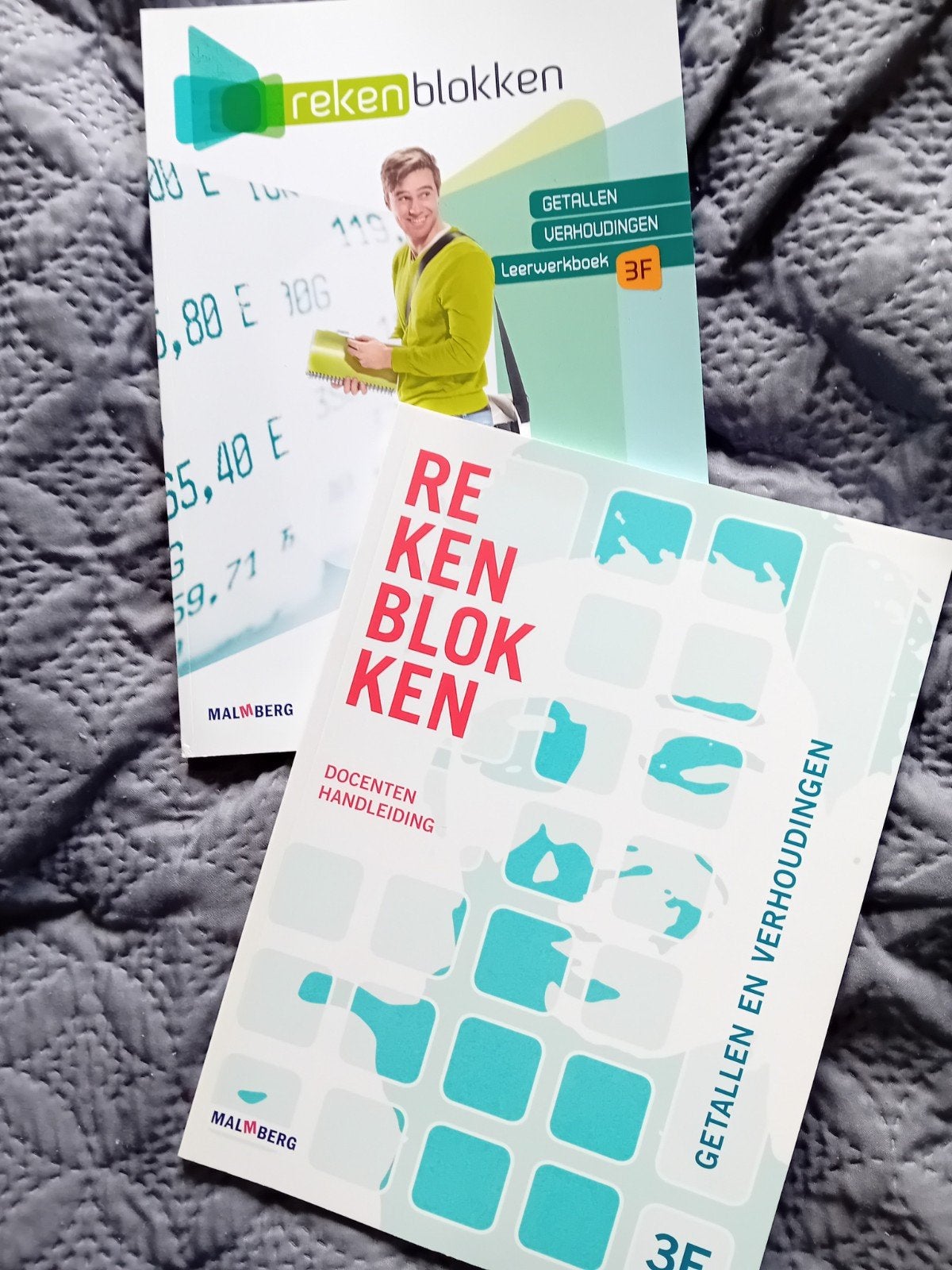 Rekenblokken 3F Getallen en Verhoudingen. 2 boeken, Ophalen of Verzenden, Beta, Zo goed als nieuw, Overige niveaus