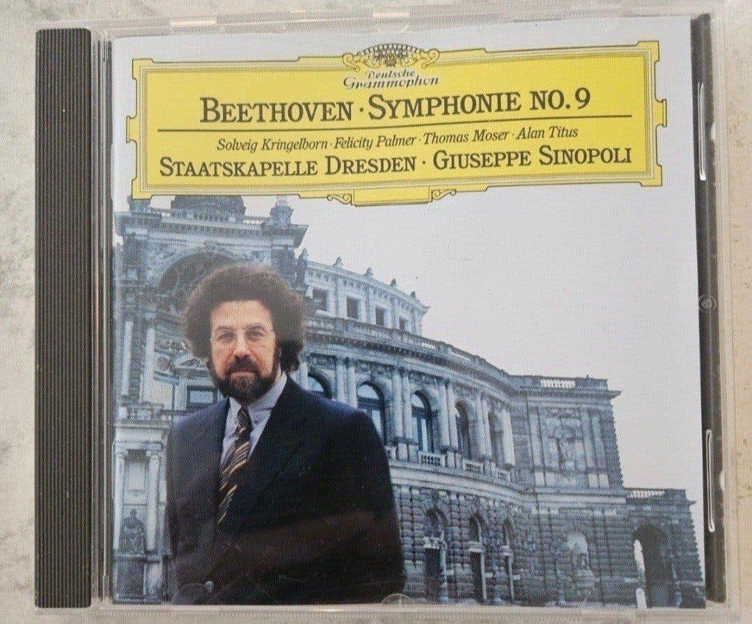 Beethoven - Symphonie No. 9 | Giuseppe Sinopoli (Deutsche Gr, Ophalen of Verzenden, Classicisme, Gebruikt, Orkest of Ballet