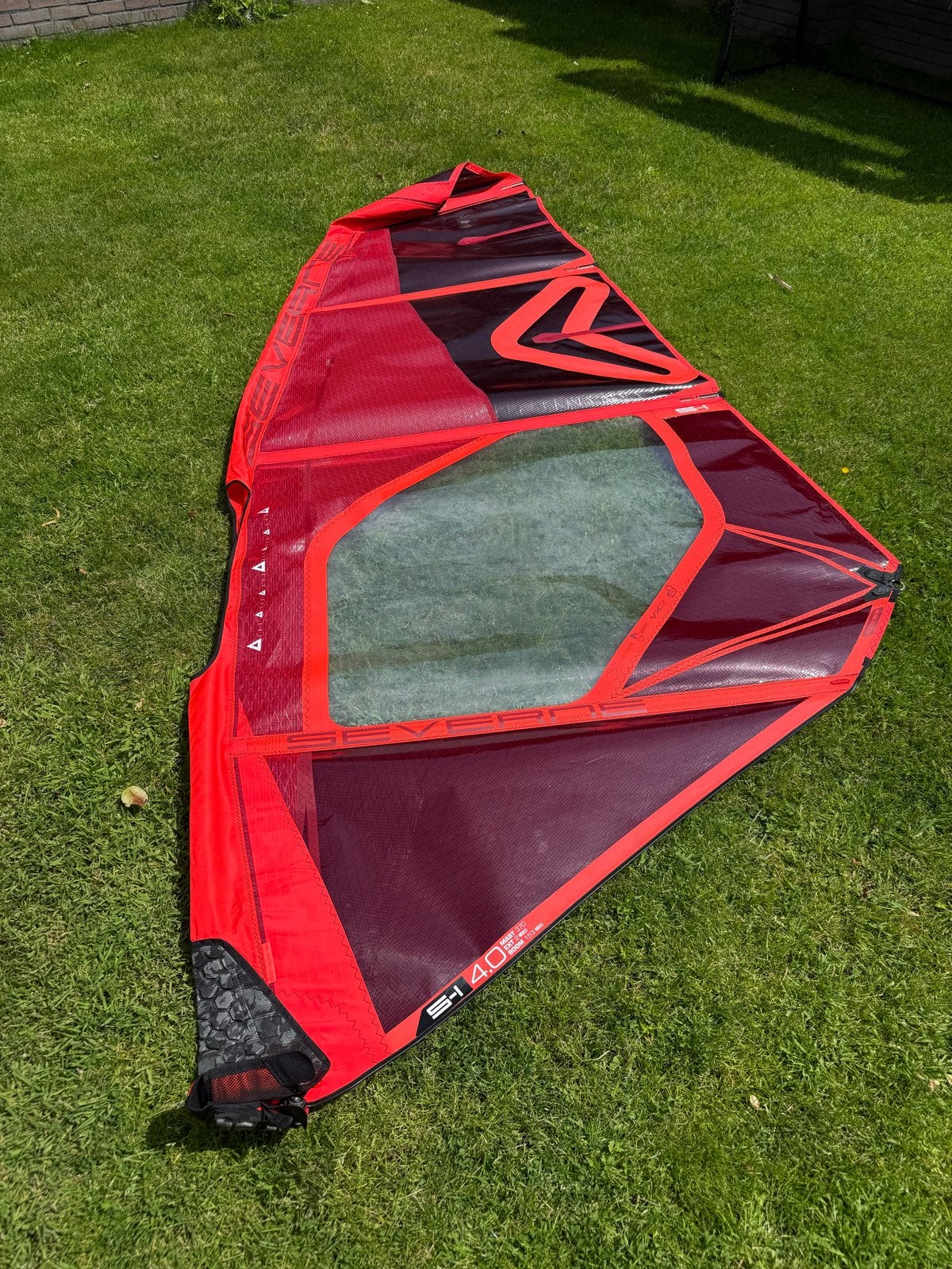 Severne S-1 4.0 2025 - Zo goed als nieuw, Watersport en Boten, Windsurfen, Ophalen, Met draagtas, 3.5 tot 5 m², Zo goed als nieuw