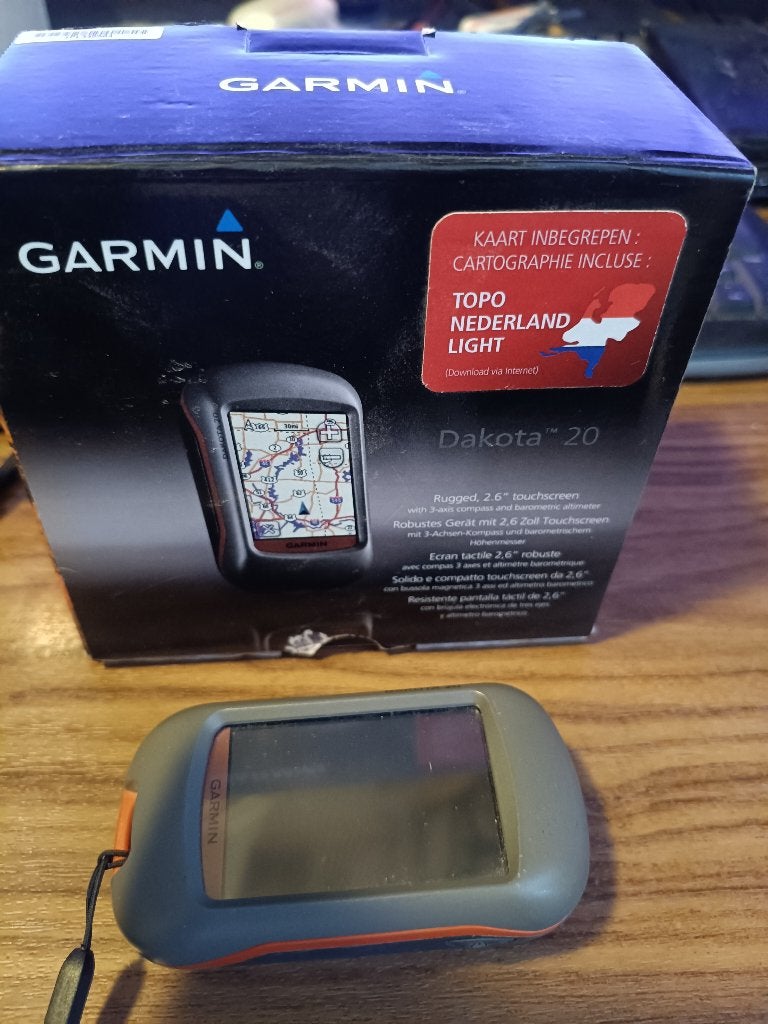 Garmin Dakota 20, Ophalen, Gebruikt, Navigatie of Gps