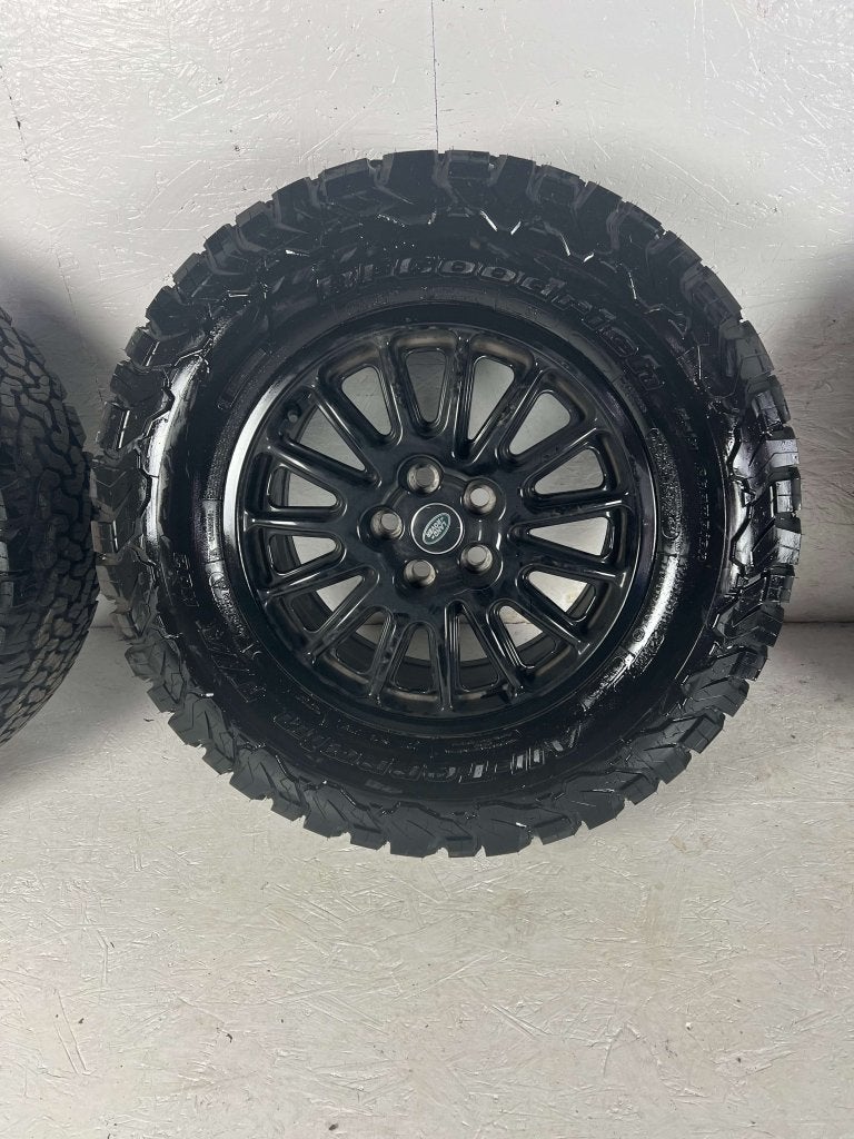 5x Originele Landrover Defender velgen 18" 5x120 all-season, Auto-onderdelen, Niet ingevuld, 18 inch, Gebruikt, 285 mm