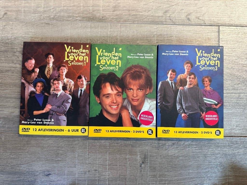 DVD box set Vrienden voor het leven Serie seizoen 1 t/m 3, Alle leeftijden, Ophalen of Verzenden, Zo goed als nieuw, Komedie