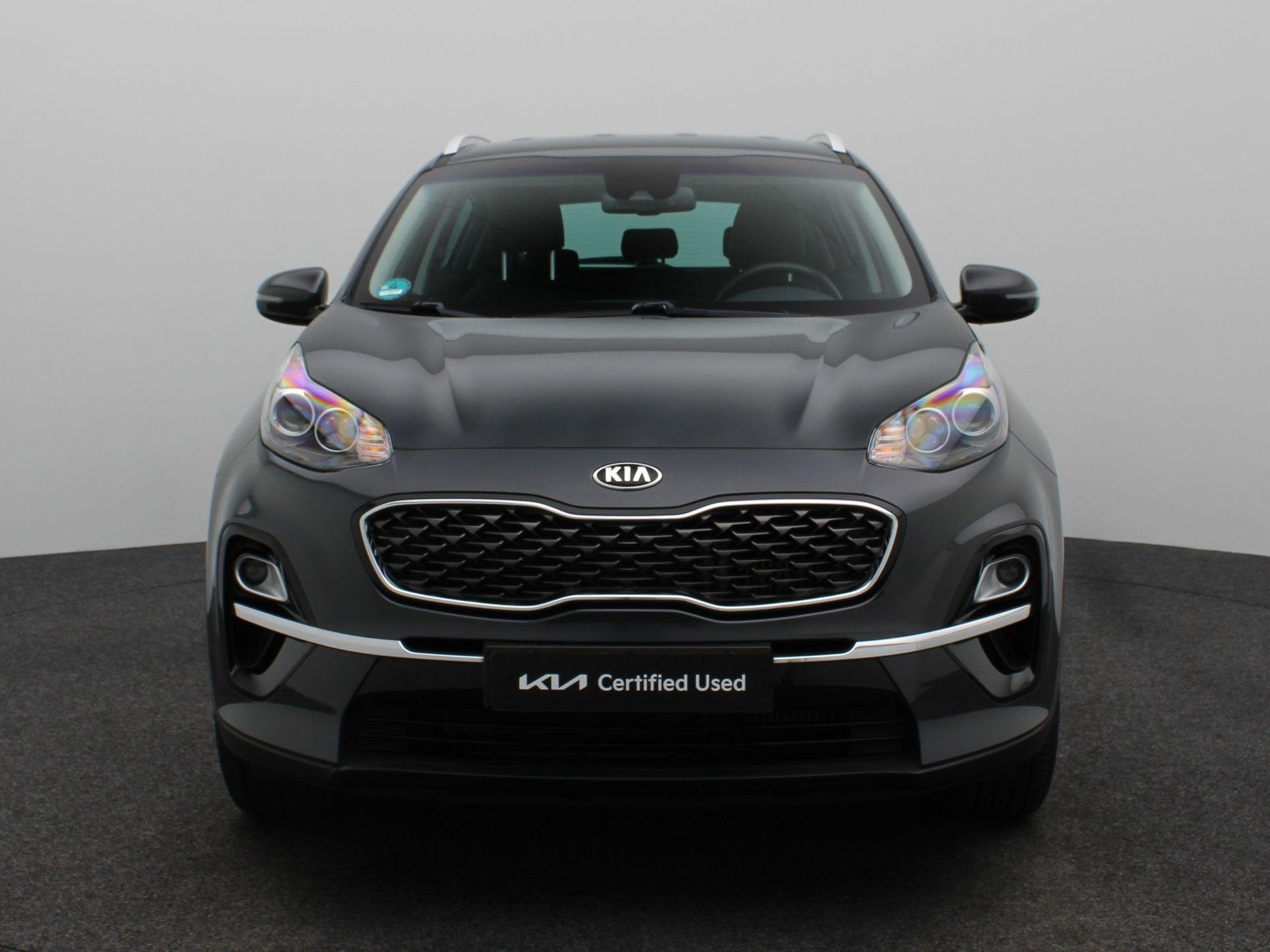 Kia Sportage 1.6 T-GDI DynamicLine | Leer | Trekhaak | Airco, Auto's, 12 maanden, Stof, Gebruikt, 4 cilinders