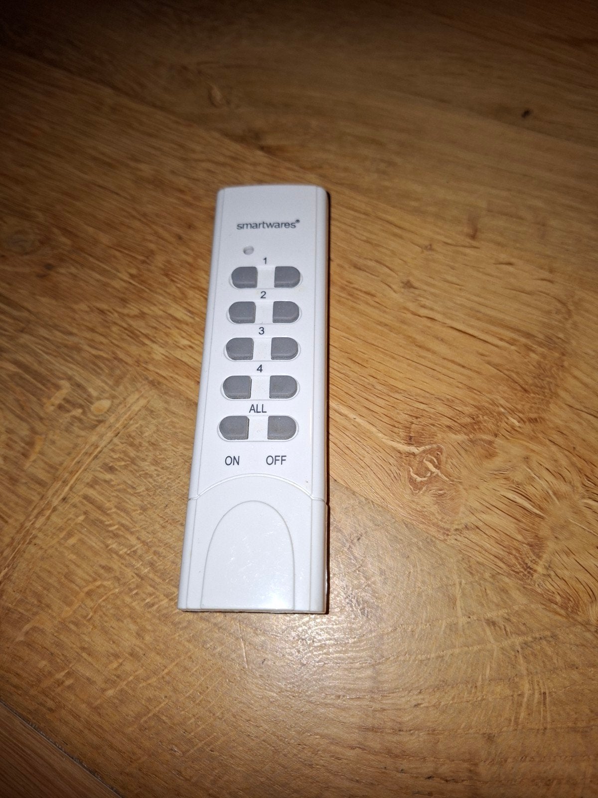Smartwares Afstandsbediening - SH5-TDR-F 1003705, Overige typen, Zo goed als nieuw, Overige merken, E27 (groot)