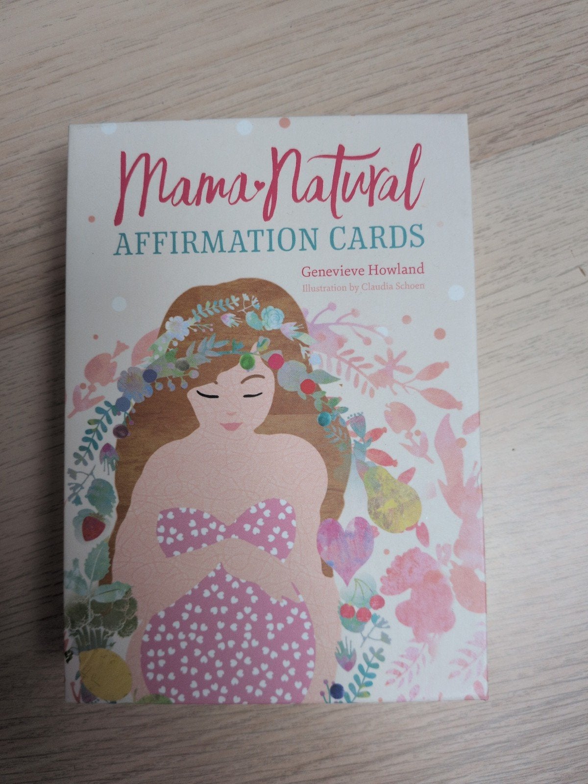 Mama Natural Affirmation Cards - Zwangerschap & Bevalling, Ophalen of Verzenden, Zo goed als nieuw, Zwangerschap en Bevalling