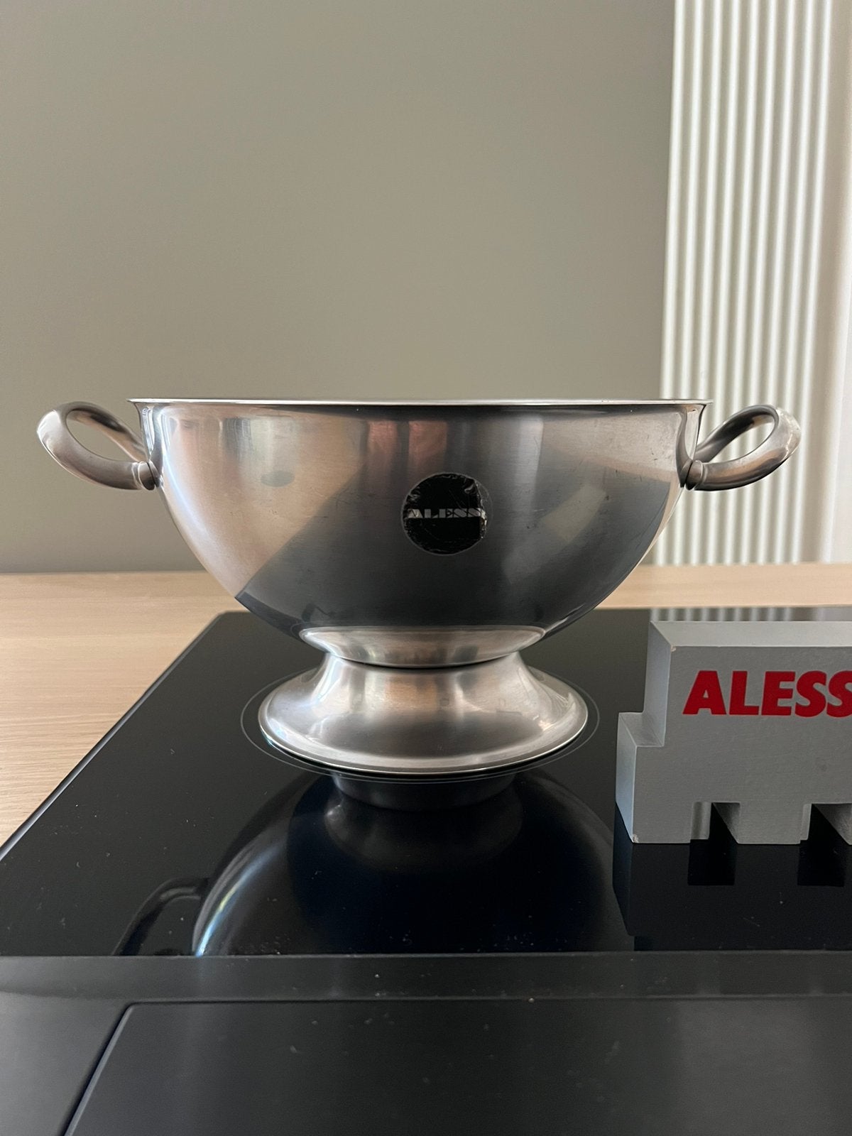 Alessi soepterrine 3 liter rvs mat., Overige typen, Met handvatten, Ophalen of Verzenden, Zo goed als nieuw