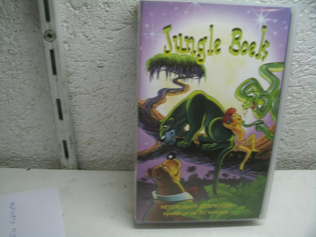vhs 147a jungle boek ned gespr, Cd's en Dvd's, VHS | Kinderen en Jeugd, Alle leeftijden, Ophalen of Verzenden, Gebruikt