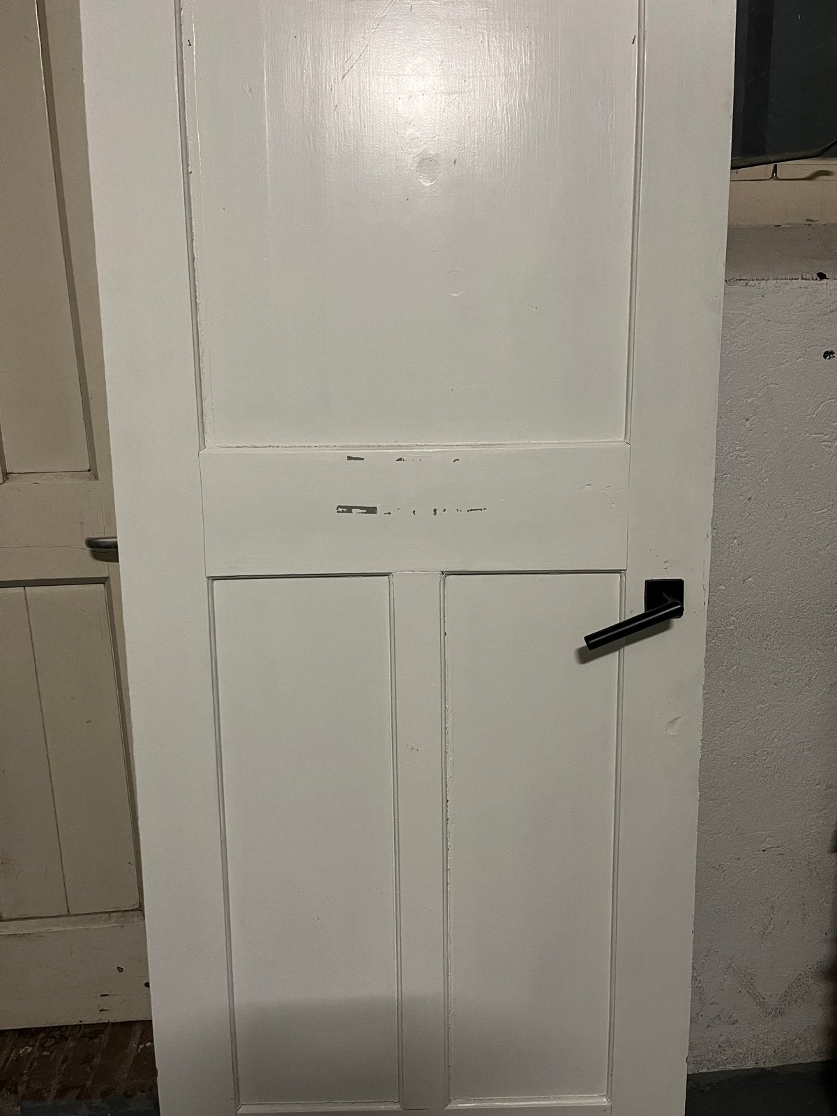 Paneeldeur/Plaatdeur 190,5x79,5 cm, Doe-het-zelf en Verbouw, Ophalen, Gebruikt, Minder dan 80 cm, Binnendeur