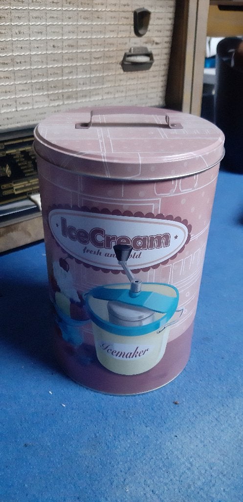 nieuwe blikken doos Ice Cream, Verzamelen, Ophalen of Verzenden, Nieuw, Overige, Overige merken