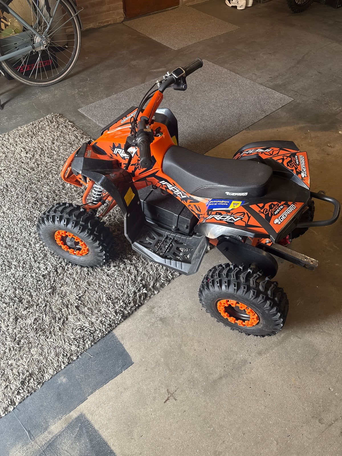 Stoere Oranje Kinderquad - Perfect voor Avontuur!, 1 cilinder, 11 kW of minder