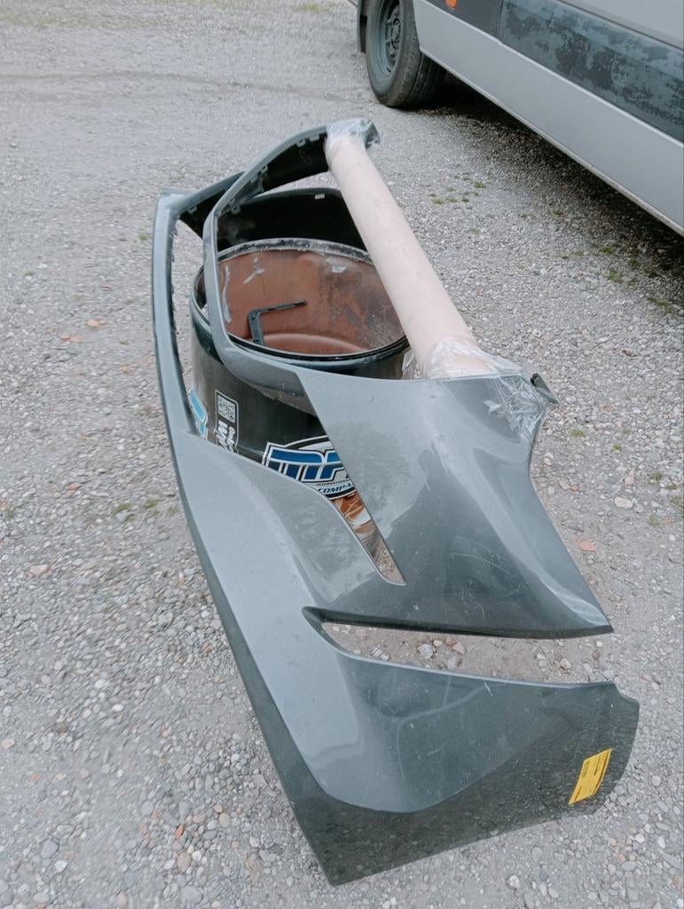 Voorbumper Peugeot 208 (2020) Grijs Metallic, Auto-onderdelen, Ophalen, Gebruikt, Voor, Bumper