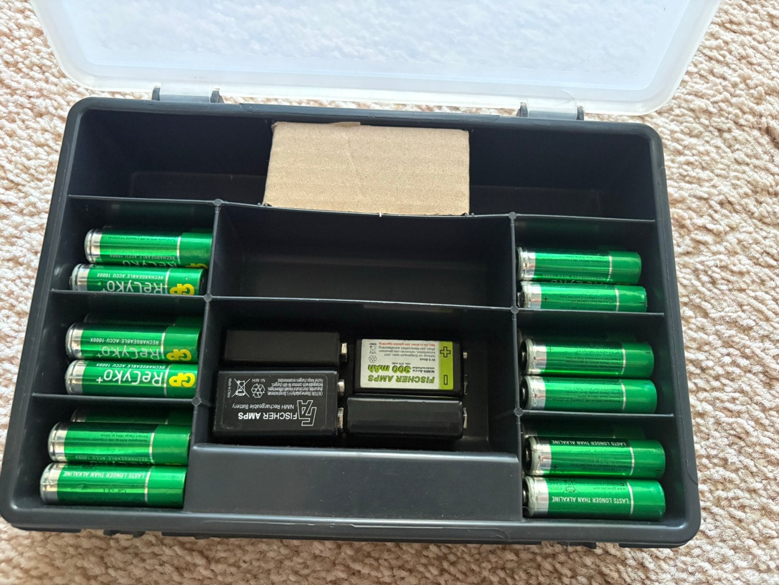 Oplaadbare batterijen, Ophalen of Verzenden, Zo goed als nieuw