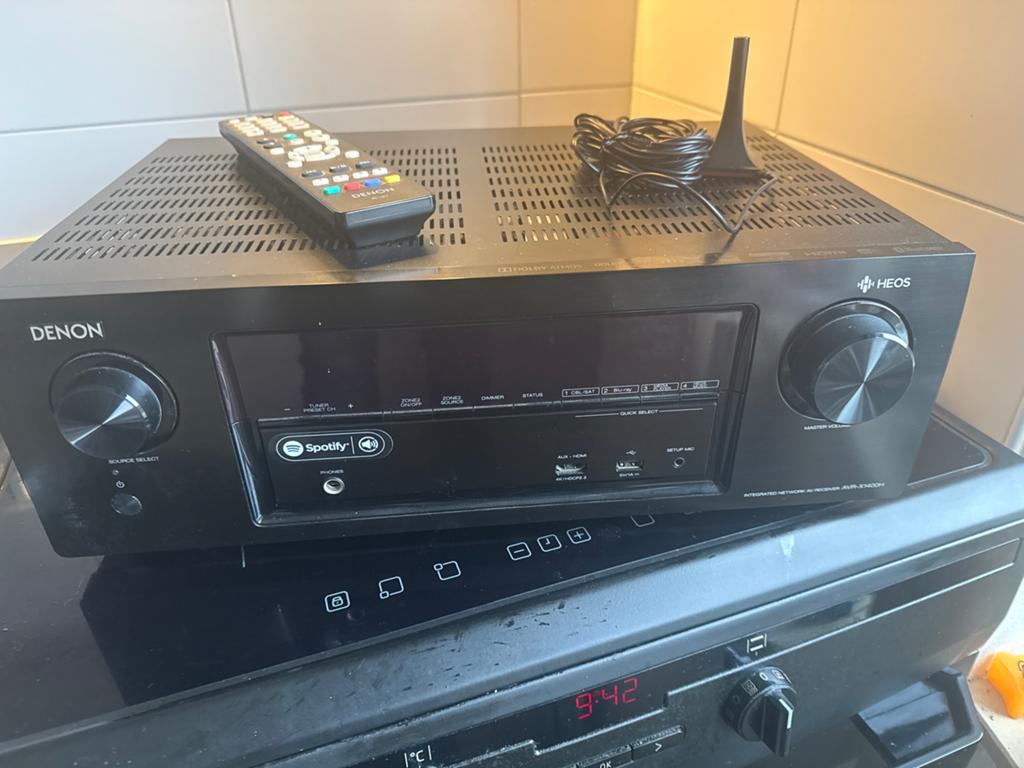 Denon AV Receiver met afstandsbediening en wifi-antenne, Overige systemen, Denon, Ophalen of Verzenden, Zo goed als nieuw