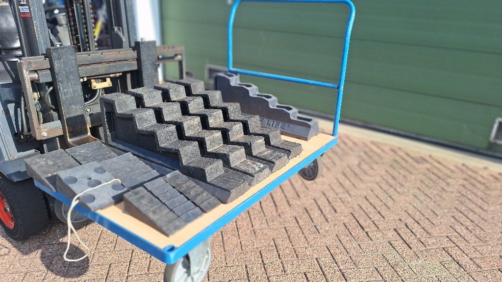 Stabilisatieblokken Trapeziumblok Lock Block Holmatro, Ophalen, Gebruikt, Industriepark 2a 9351PA Leek, H.O.Albert Ale Slotema