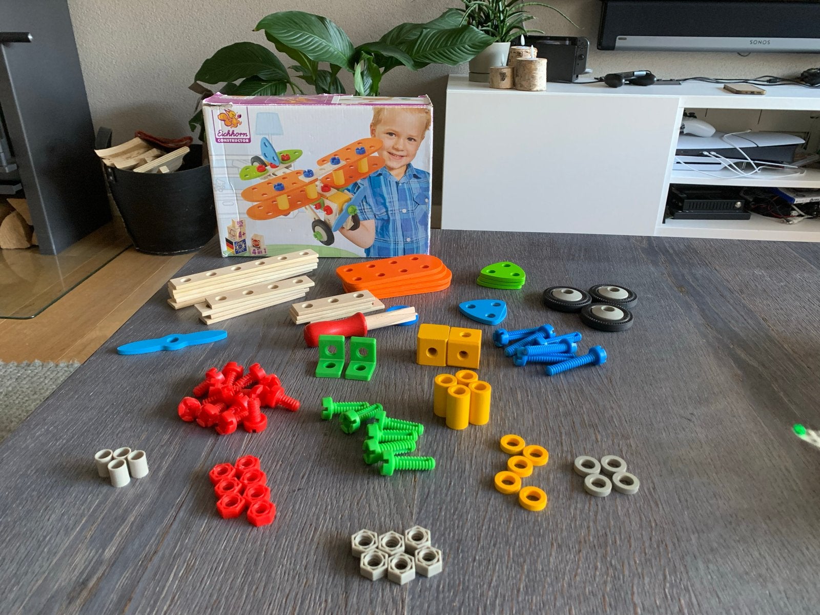 Eichhorn Constructor Bouwset 4 in 1, Ophalen, Gebruikt
