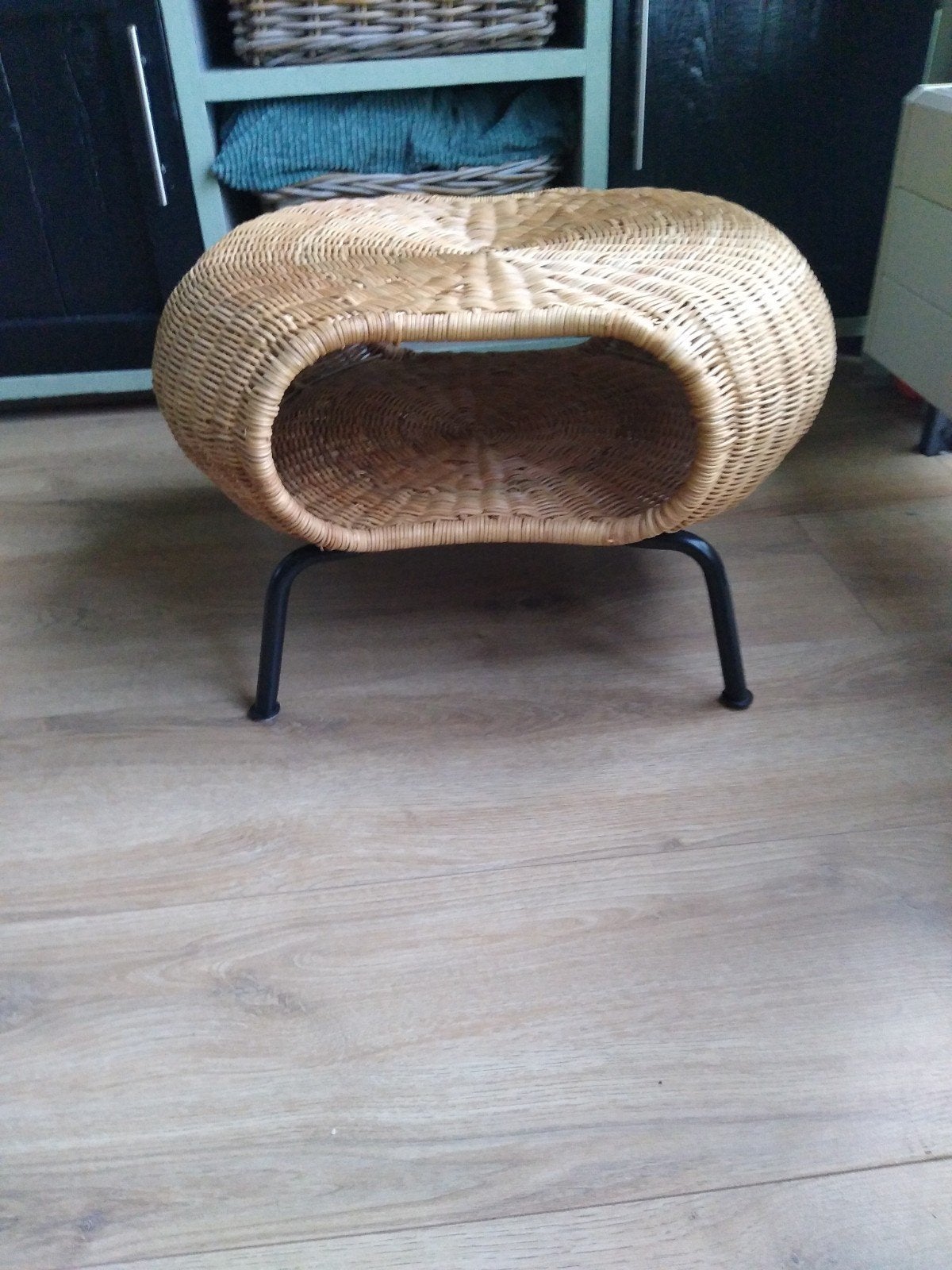 poef voetenbank ikea, Ophalen, Rond, Minder dan 50 cm, Minder dan 50 cm
