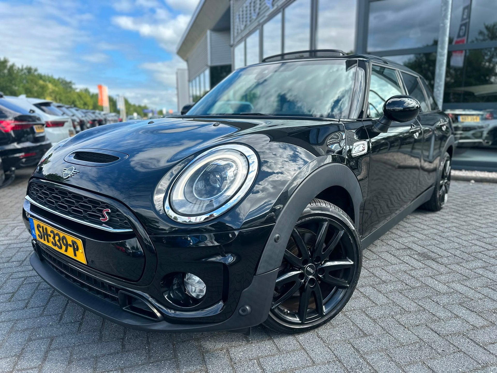 Mini Clubman 2.0 Cooper S Chili| Pano| HUD| Harman Kardon| M, Auto's, 1998 cc, Gebruikt, Leder en Stof, Zwart