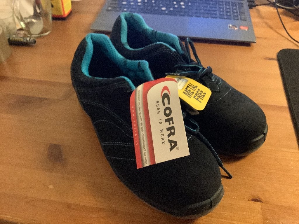 Cofra laveran werkschoenen S1p src. Maat 41, nieuw, Zwart, Nieuw, Ophalen of Verzenden, Werkschoenen