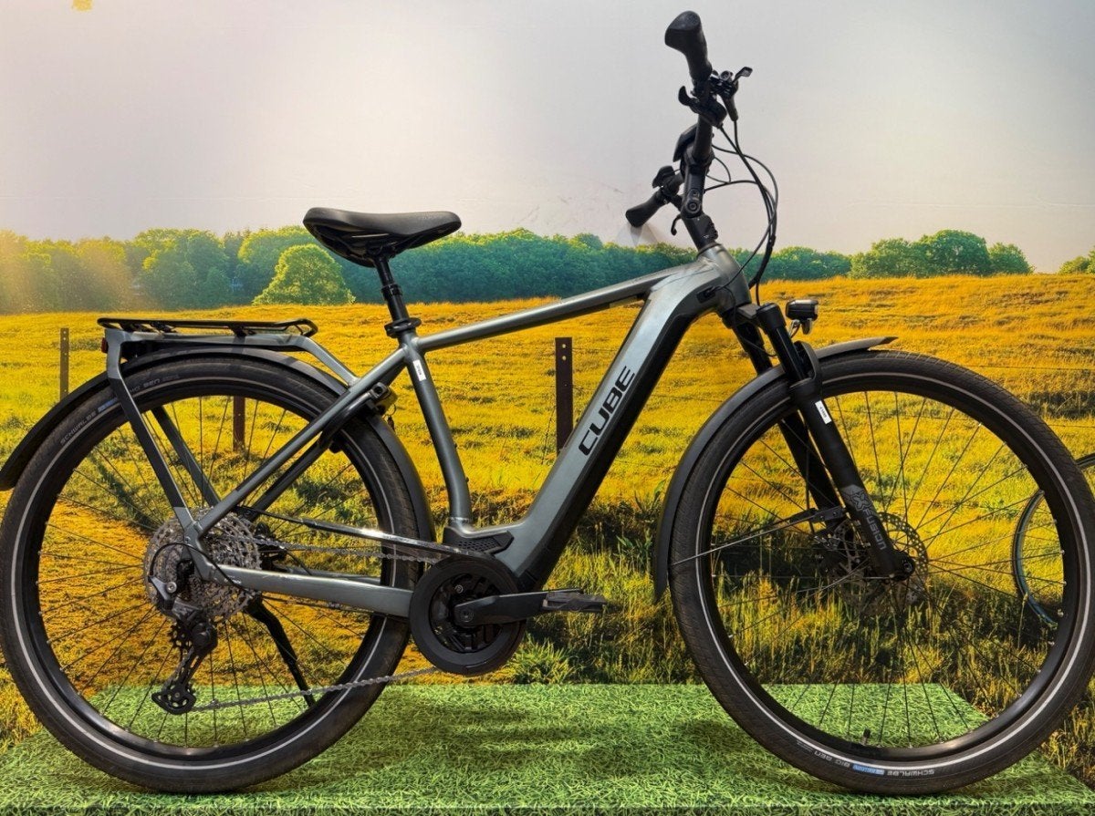 Cube KATHMANDU HYBRID PRO 625 FLASHGREY/BLACK 2022 Heren, Gebruikt, -, -, -