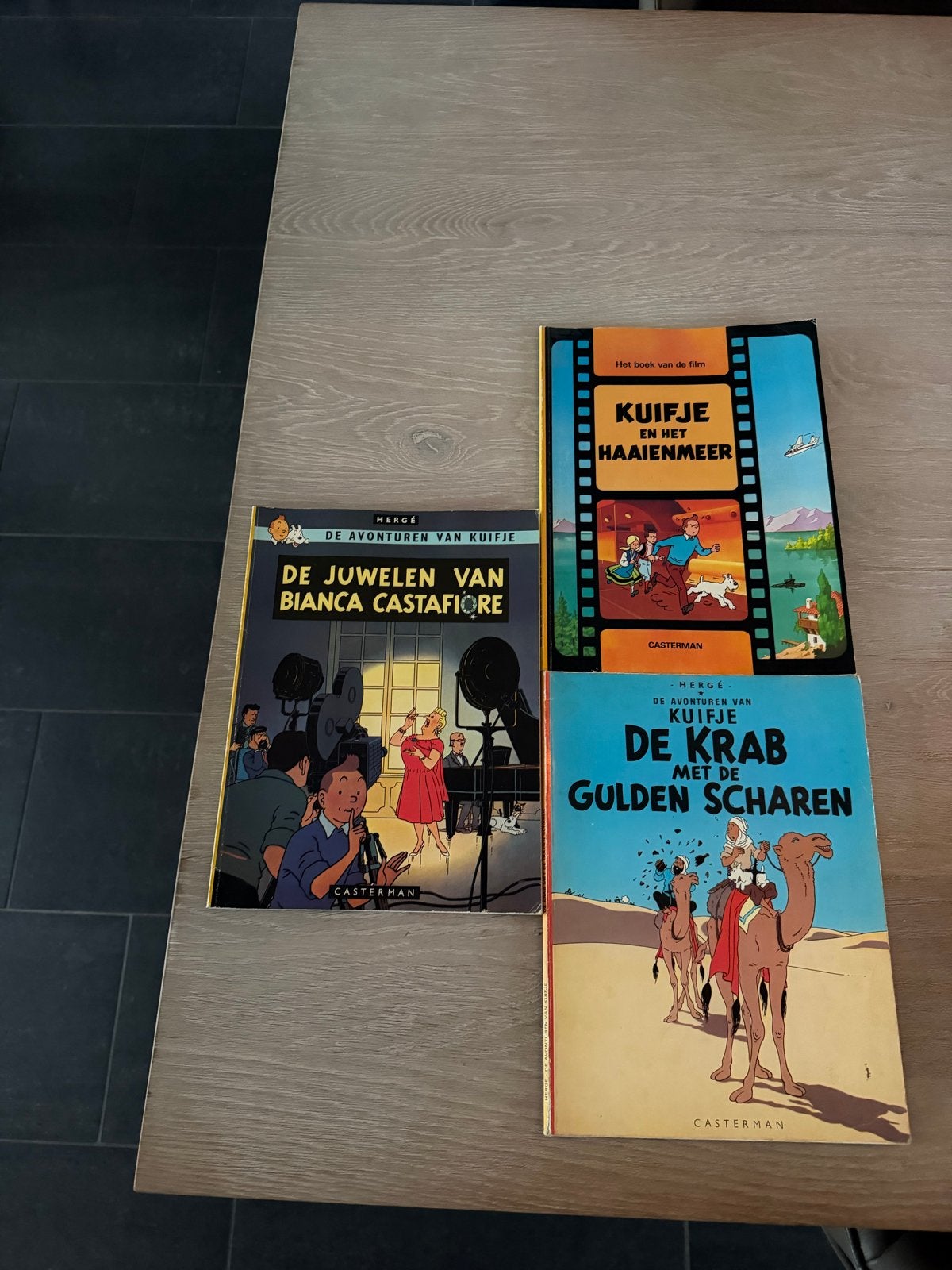 Kuifje collectie – 3 stripboeken – nette staat, Meerdere stripboeken, Ophalen of Verzenden, Gelezen