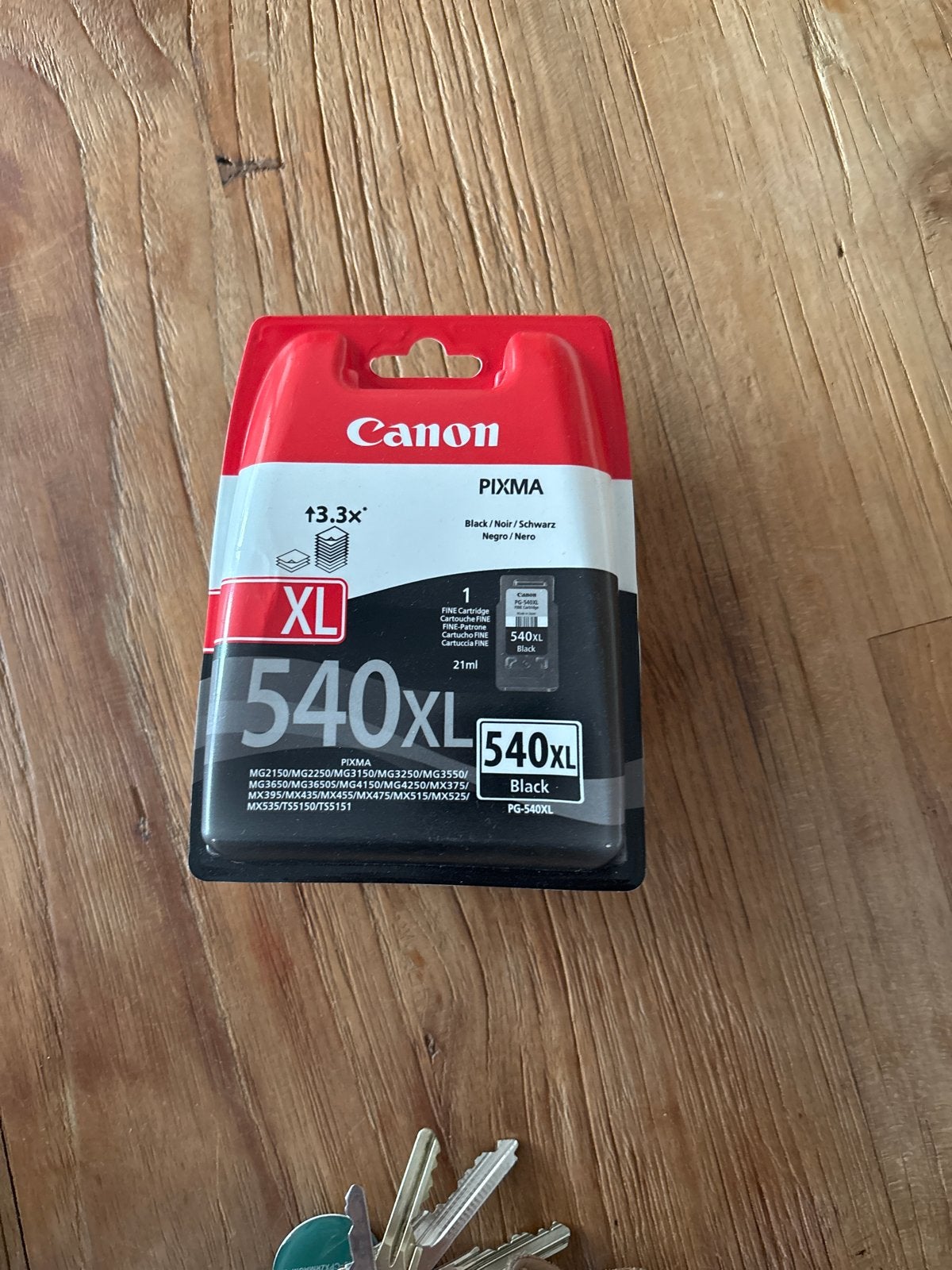Canon Pixma PG-540XL Zwart & CL-541XL Kleur Inktcartridges, Computers en Software, Printerbenodigdheden, Ophalen of Verzenden