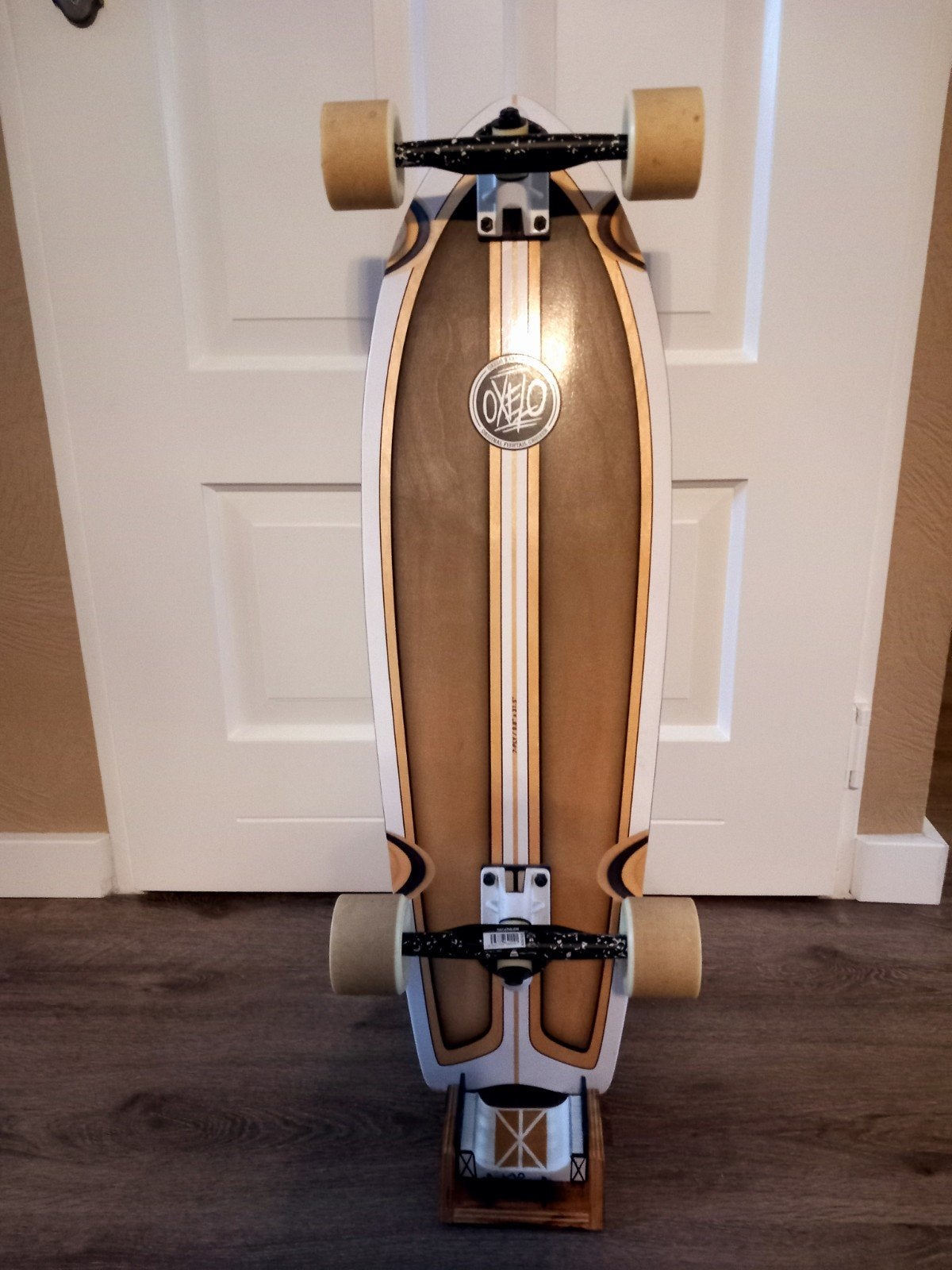 Oxelo Skateboard Cruiser met standaardYamba 900, Ophalen, Zo goed als nieuw, Skateboard, Longboard