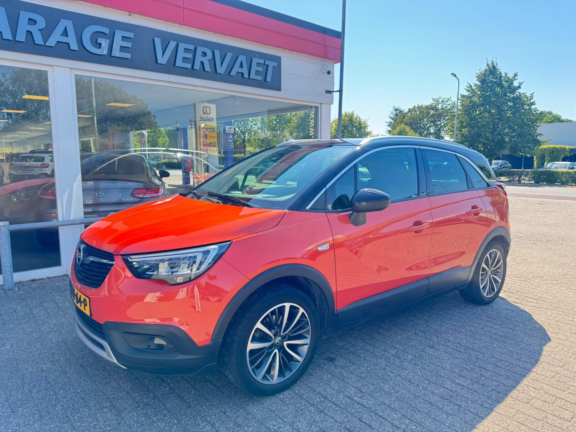 Opel Crossland X 1.2 Turbo Ultimate, Auto's, 840 kg, Gebruikt, Leder, Bedrijf