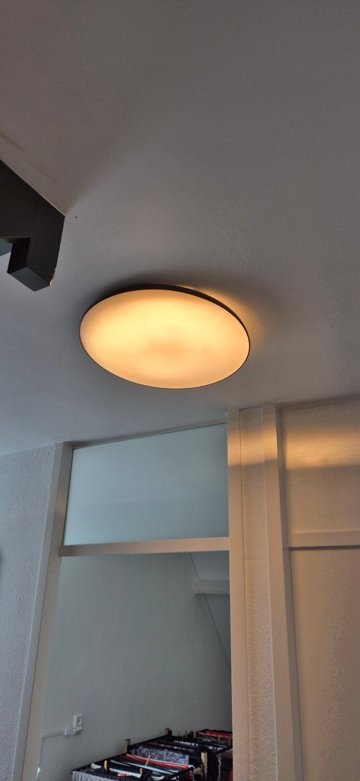 Ikea Nymåne led-plafondlamp, Inclusief lichtbron, Modern, Overige fittingen, Ophalen of Verzenden