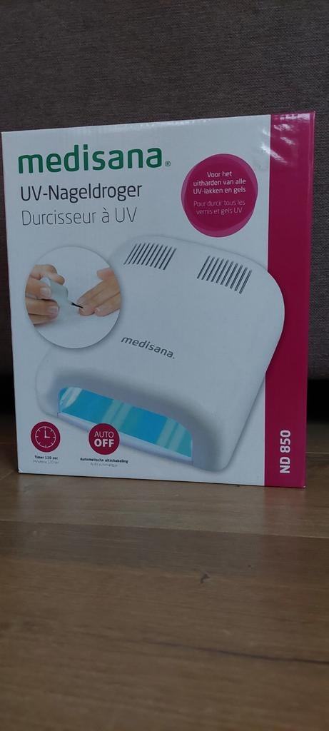 UV nageldroger van het merk medisana, Ophalen of Verzenden, Zo goed als nieuw, Wit, Handen en Nagels