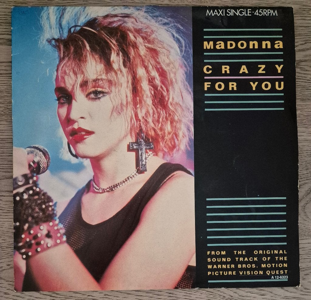Madonna – Crazy For You 12", Ophalen of Verzenden, Pop