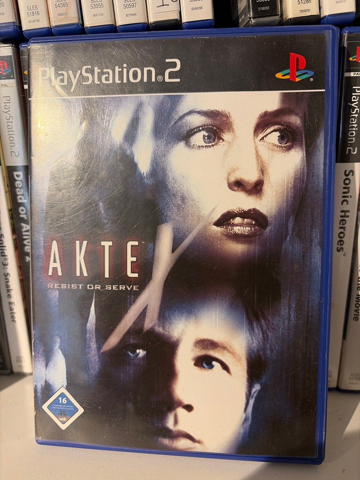 Zeldzaam Spel: The X-Files (PS2) - Engels spel, Duitse cover, Avontuur en Actie, Gebruikt, 1 speler, Ophalen of Verzenden