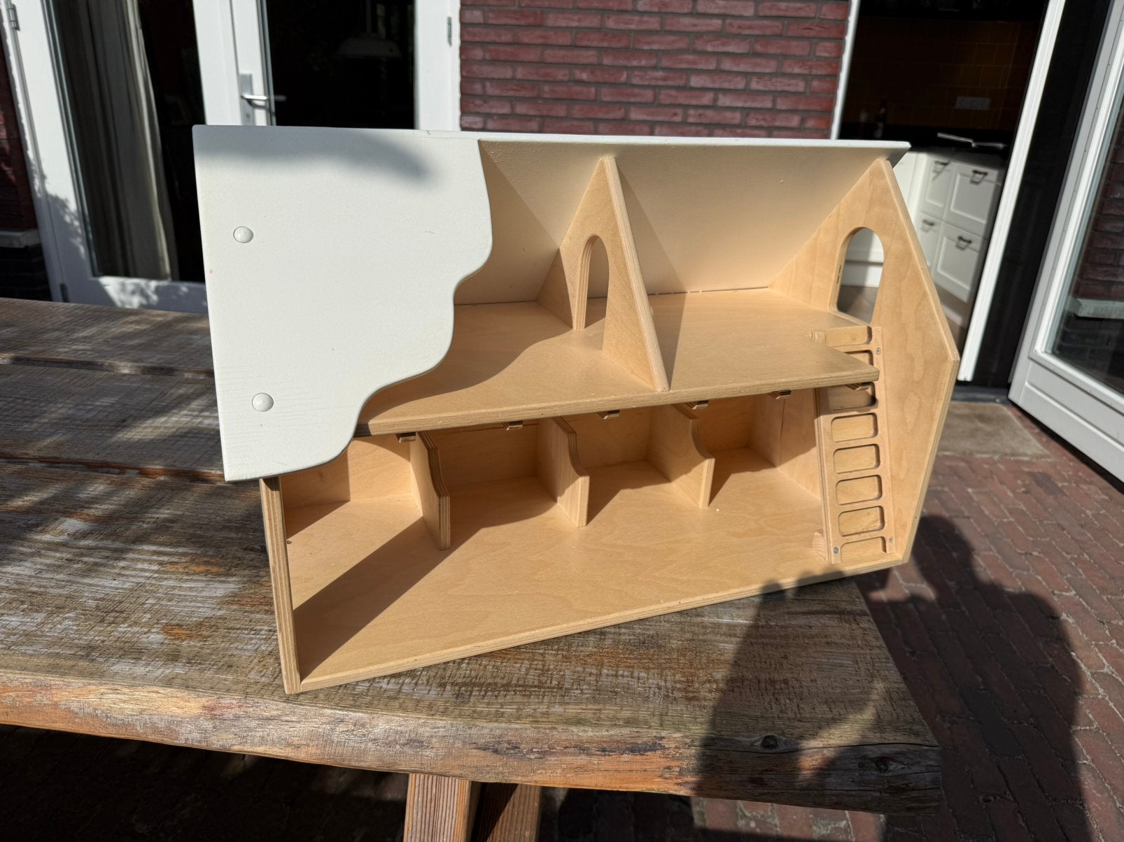 houten speelgoed Boerderij - (Kinderopvang kwaliteit), Ophalen, Zo goed als nieuw