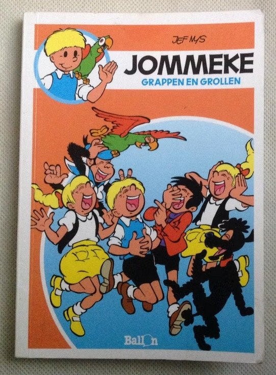 Jommeke Grappen en Grollen Jef Nys, Boeken, Eén stripboek, Verzenden, Gelezen, Jef Nys