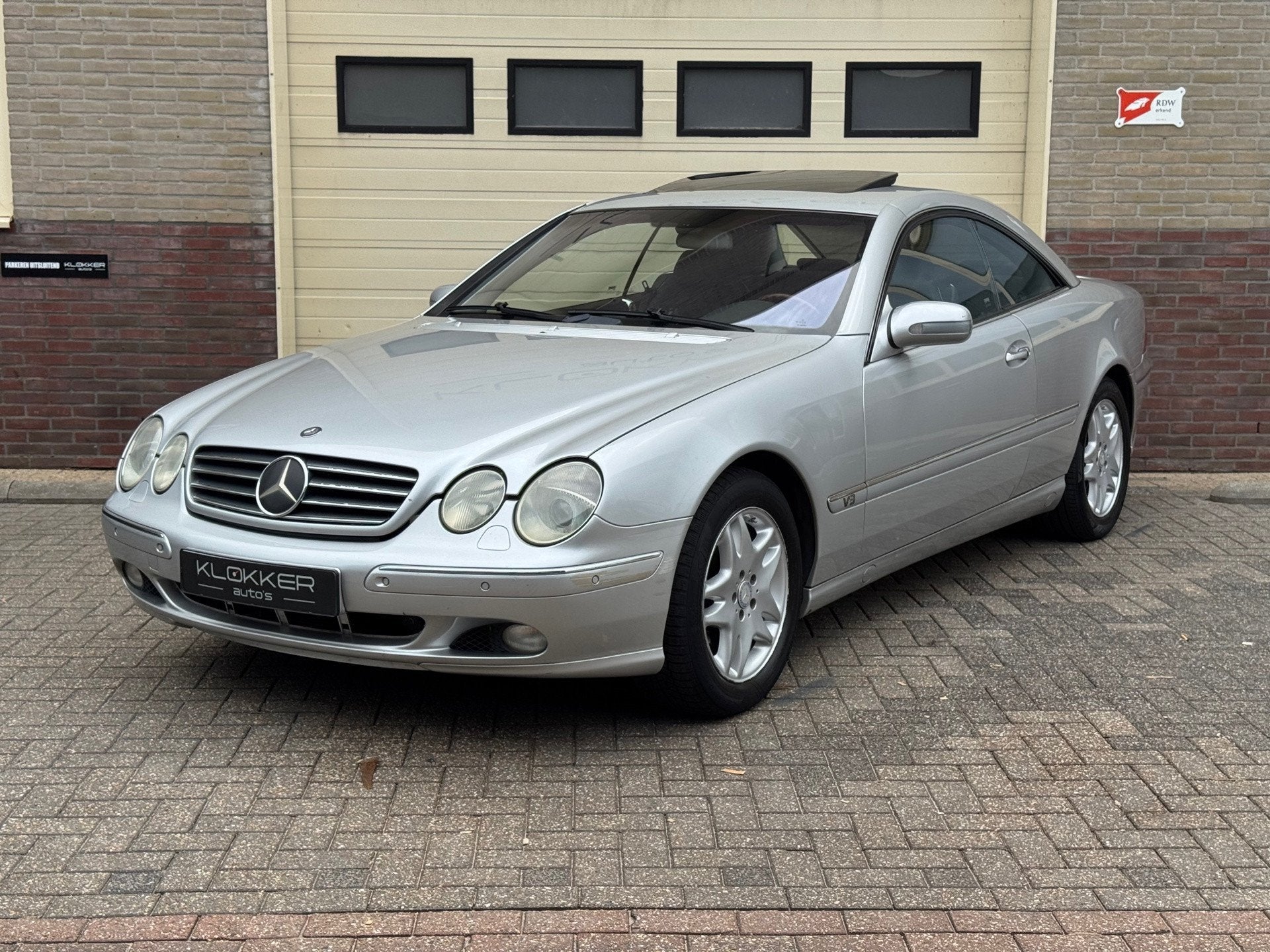 Mercedes-Benz CL-klasse 500 Distronic|Schuifdak|Stoel verw/k, Auto's, Mercedes-Benz, Automaat, Automatische klimaatregeling, Achterwielaandrijving