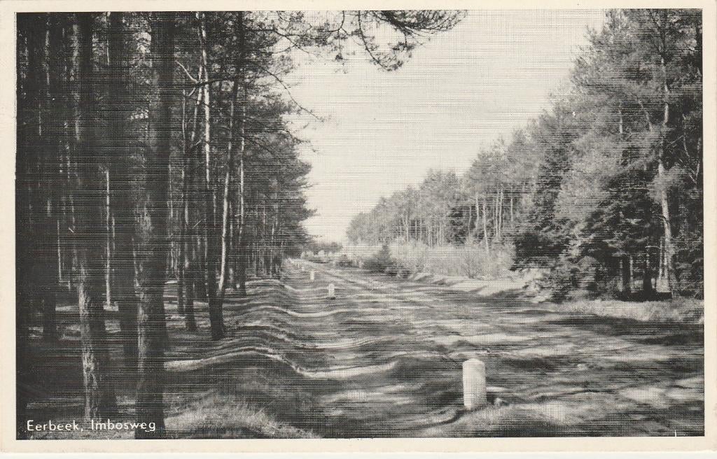 EERBEEK Imbosweg1957, Verzenden, 1960 tot 1980, Gelopen, Gelderland