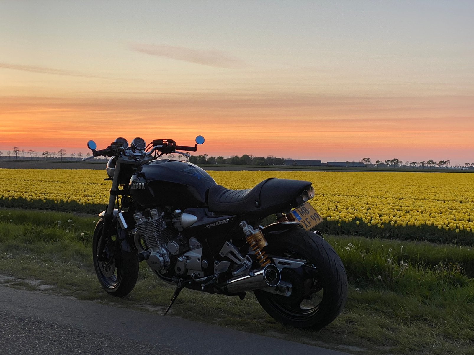 Yamaha XJR1300 cafe racer, Motoren, Motoren | Yamaha, Particulier, Naked bike