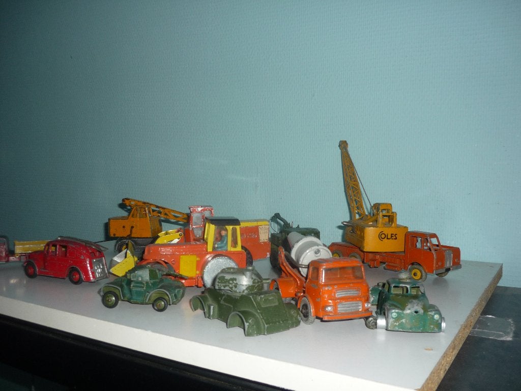 DINKY TOY  ARMOURED CAR TEKNO DANMARK SET, Verzenden, Gebruikt, Bus of Vrachtwagen, Dinky Toys