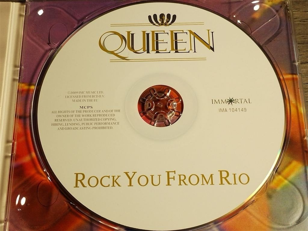 Queen – Rock You From Rio - Live [Onofficieel], Ophalen of Verzenden, Zo goed als nieuw, Poprock