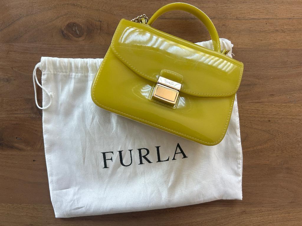 FURLA CANDY Metropolis MINI CROSSBODY, Ophalen of Verzenden, Gebruikt, Schoudertasje