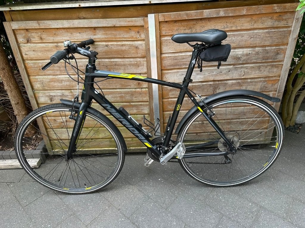 Merida Speeder 100 fitnessfiets frame 54cm, 28 inch, Gebruikt, Velgrem, Meer dan 20 versnellingen
